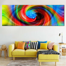 Load image into Gallery viewer, abstract  spiral  canvas  wall  art  abstract  digital  colorful  painting  1  piece  canvas  abstract  graphic  modern  digital  canvas  print For Living Room
