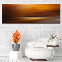 Load image into Gallery viewer, abstract  sunset  canvas  wall  art  orange  digital  abstract  oil  painting  1  piece  canvas  print  yellow  abstract  background  wide  canvas For Living Room
