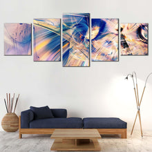 Load image into Gallery viewer, alcoholic drink canvas wall art brown cocktail glasses beer barrels multiple canvas orange beer glass 5 piece canvas print In Living room
