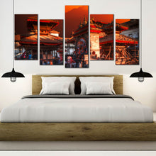 Load image into Gallery viewer, amazing Patan Durbar Square City of Kathmandu Nepal 5 piece canvas artwork For Bedroom
