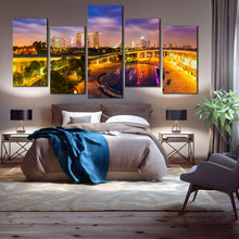 Load image into Gallery viewer, amazing Patan Durbar Square City of Kathmandu Nepal 5 piece canvas artwork For Bedroom
