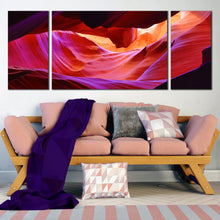 Load image into Gallery viewer, arizona  desert  antelope  canyon  canvas  print In Living Room
