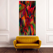 Load image into Gallery viewer, bokeh  glitter  canvas  print  colorful  abstract  patterns  vertical  canvas  artwork  abstract  background  illustration  canvas  wall  art In Living Room
