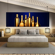 Load image into Gallery viewer, canvas  wine  paintings  alcohol  bottles  wall  art For Bedroom
