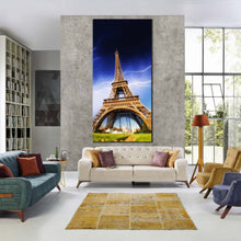 Load image into Gallery viewer, eiffel  tower  Paris  France  1  piece  Canvas  print In Living Room
