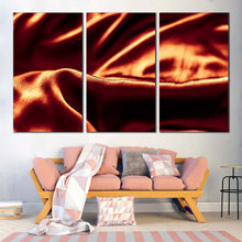 Load image into Gallery viewer, elegant abstract canvas wall art abstract background luxury 3 piece multiple canvas black orange luxurious abstract liquid art print For Living Room
