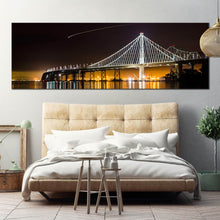 Load image into Gallery viewer, iconic  majestic  white  bridge  wide  canvas  print For Bedroom
