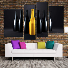 Load image into Gallery viewer, luxury champagne bottles Packaging 4 piece canvas prints 

