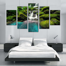 Load image into Gallery viewer, mountain  stream  a  turbulent  stream  flows  through  the  rocks  Pechaboon  Thailand For Bedroom
