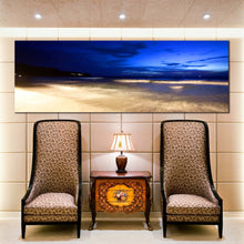 Load image into Gallery viewer, panoramic  tropical  Phuket  Thailand  beach  night  canvas For Living Room
