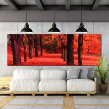 Load image into Gallery viewer, red  forest  large  wall  art For Living Room
