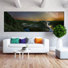 Load image into Gallery viewer, saar  loop  scene  viewpoint  Cloef  Germany  1  piece  wall  art In Living Room
