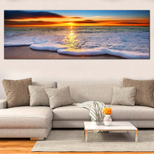 Load image into Gallery viewer, sunset  beach  wall  art  tropical  print  ocean  view For Living Room
