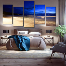 Load image into Gallery viewer, thailand beach hawaii sunset 5 Piece canvas wall decor For Bedroom
