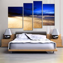 Load image into Gallery viewer, thailand ocean at Dawn Multi Panel 4 piece Canvas Home Decor 

