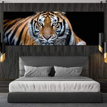 Load image into Gallery viewer, tiger  wildlife  canvas  wall  art  orange  white  tiger  close  up  canvas  print  tiger  portrait  1  piece  canvas  artwork For Bedroom
