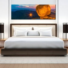 Load image into Gallery viewer, treasure  of  Buddhism  landscape  Golden  rock  Myanmar  scene  view  large  canvas  artwork For Bedroom
