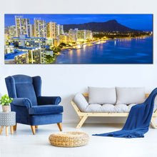 Load image into Gallery viewer, tropical  island  hawaii  beach  panoramic  artwork  for  living  room
