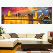 Load image into Gallery viewer, westminster  bridge  sunset  1  piece  artwork  decor For Living Room
