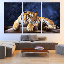 Load image into Gallery viewer, wildlife 3 panel canvas print For Living Room
